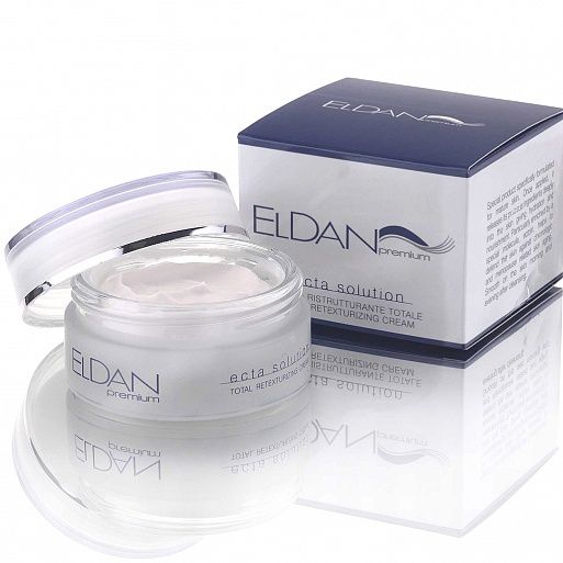 ELDAN Cosmetics Australia and New Zealand, ECTA Solution, Retexturising Cream,  Italy, Italia, regenerating, Ectoin, hyaluronic, anti-oxidant, moisturising, Iris florentina extract
